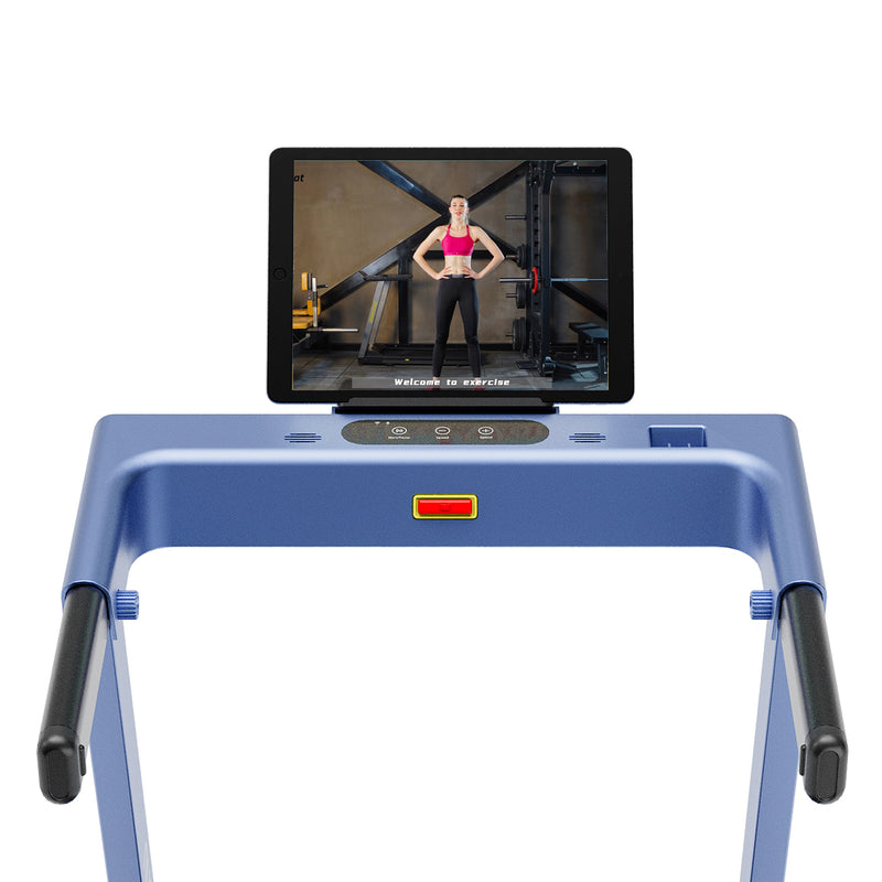 DeerRun A1 Pro Move+ 6% Incline Foldable Treadmill——Upgraded Chip & NFC Support | 350Lbs, 10mph Blue