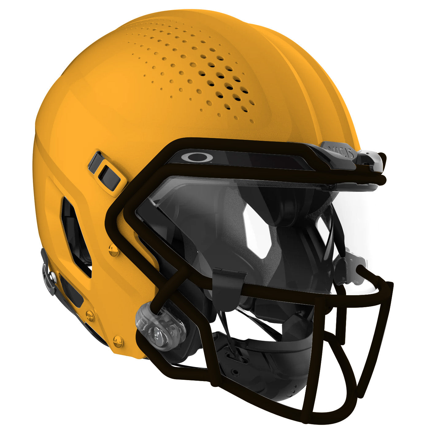Vicis Adult Zero2 QB Elite Football Helmet with Titanium Facemask & Oakley Eyeshield