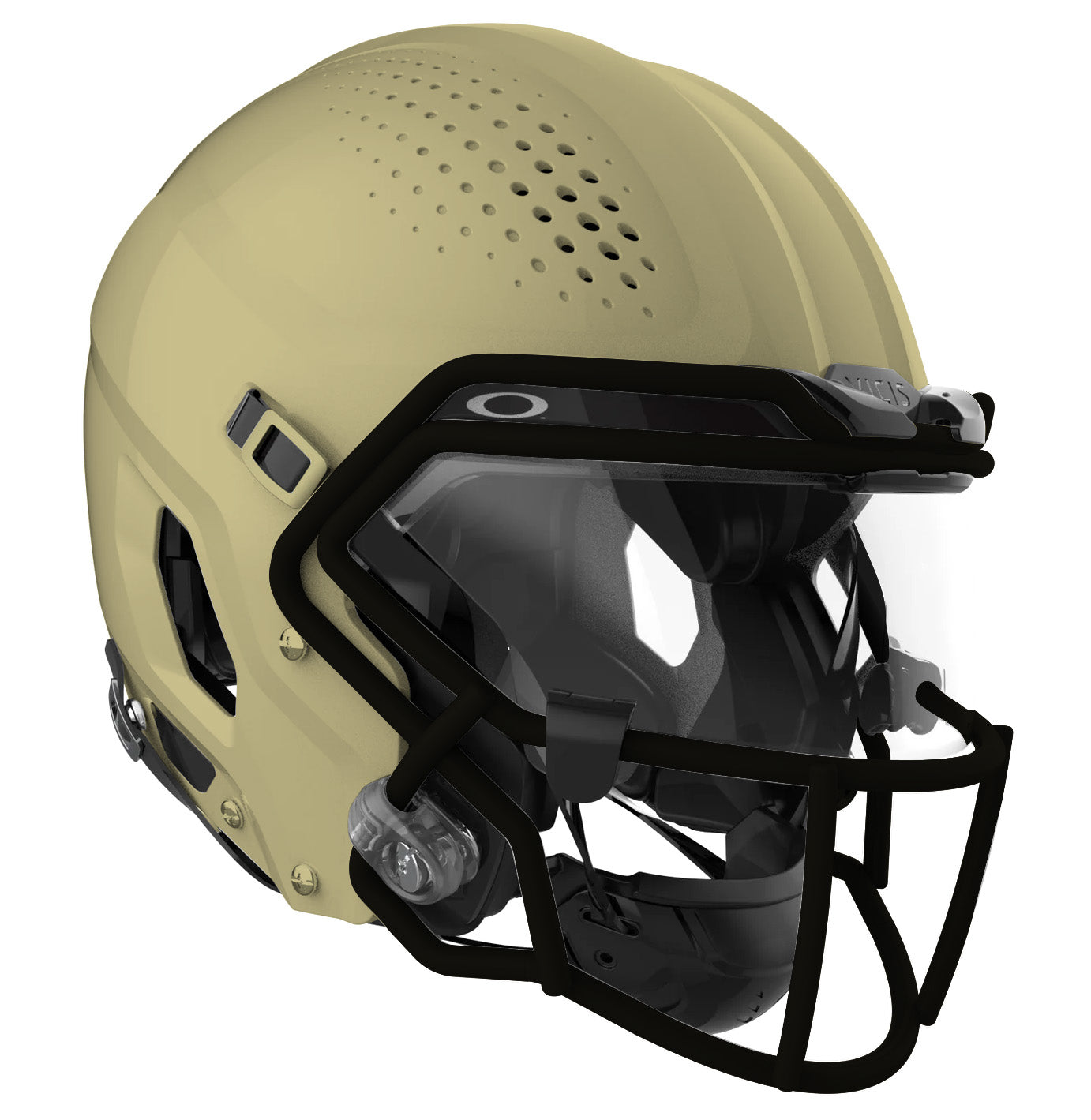 Vicis Adult Zero2 QB Elite Football Helmet with Titanium Facemask & Oakley Eyeshield