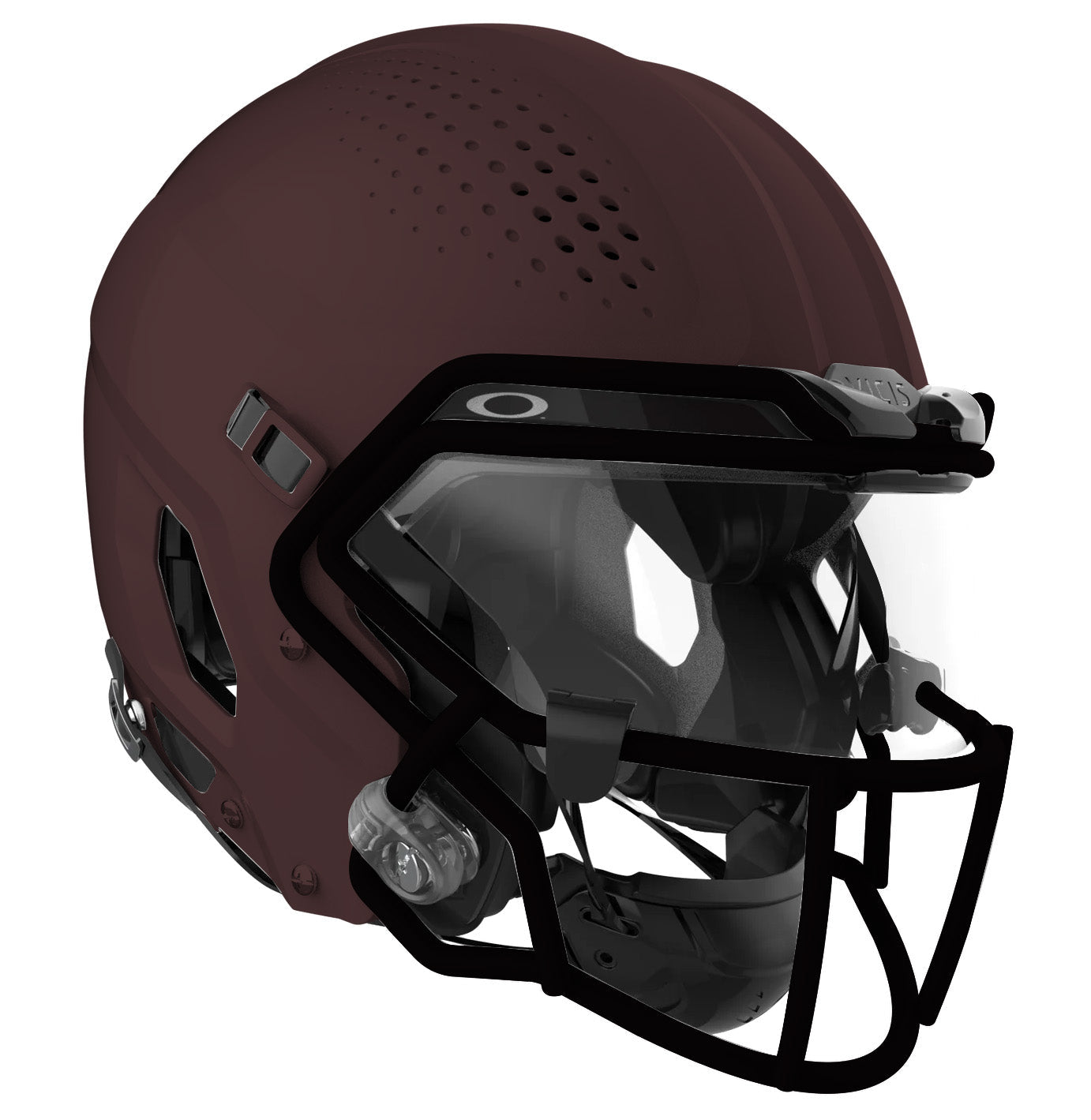 Vicis Adult Zero2 QB Elite Football Helmet with Titanium Facemask & Oakley Eyeshield