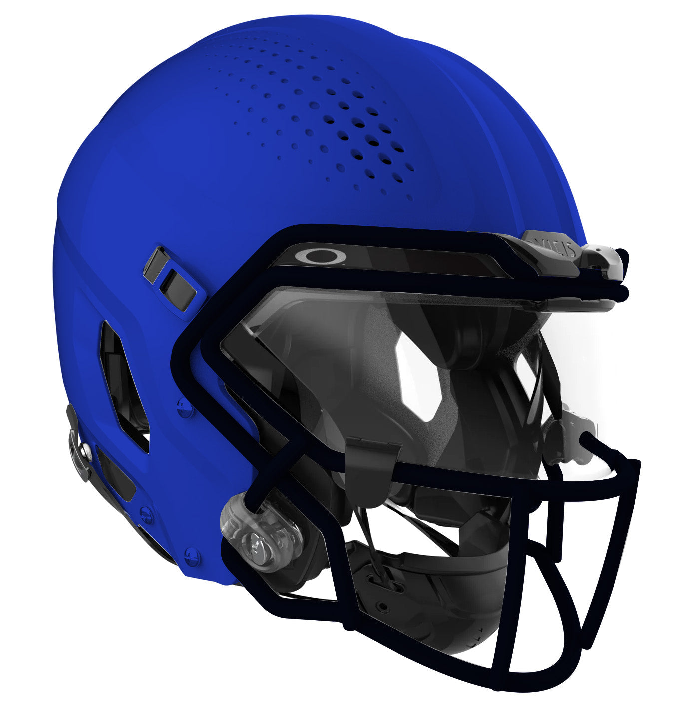 Vicis Adult Zero2 QB Elite Football Helmet with Titanium Facemask & Oakley Eyeshield
