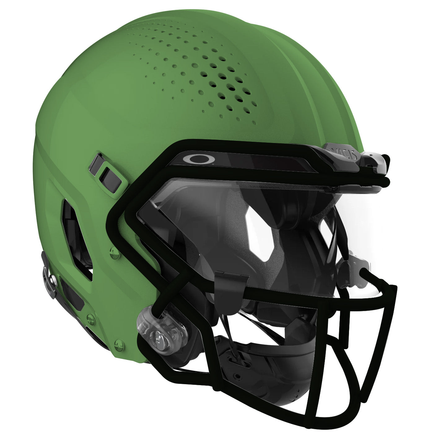Vicis Adult Zero2 QB Elite Football Helmet with Titanium Facemask & Oakley Eyeshield