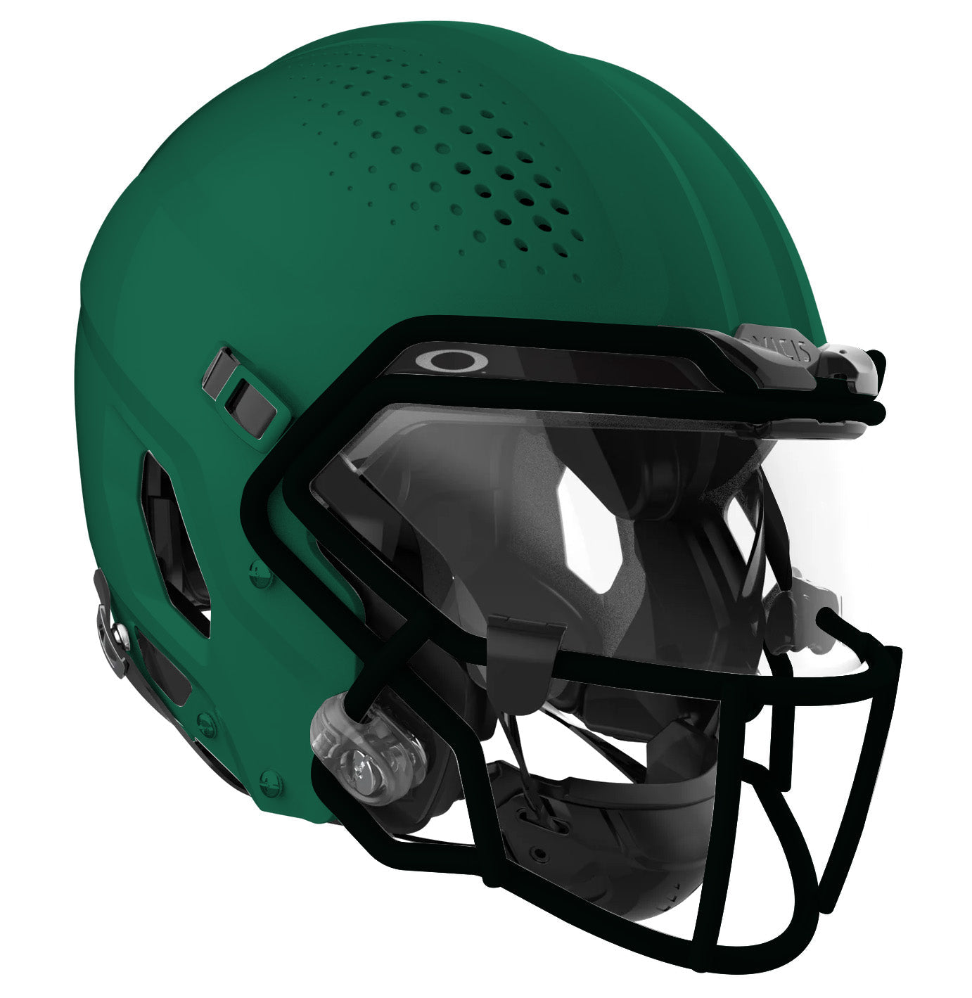 Vicis Adult Zero2 QB Elite Football Helmet with Titanium Facemask & Oakley Eyeshield