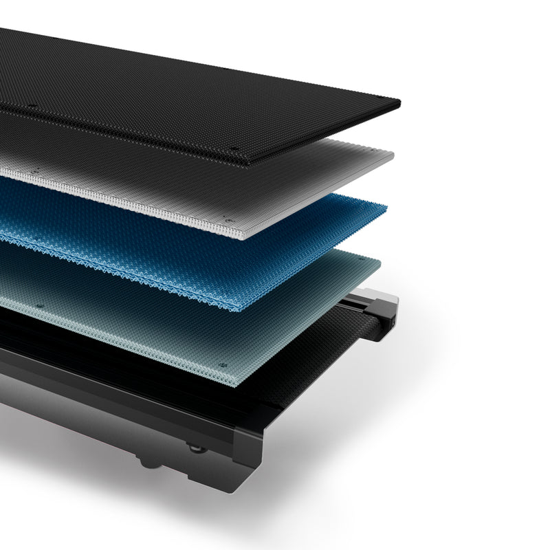 DeerRun A1 Pro Move+ 6% Incline Foldable Treadmill——Upgraded Chip & NFC Support | 350Lbs, 10mph Blue
