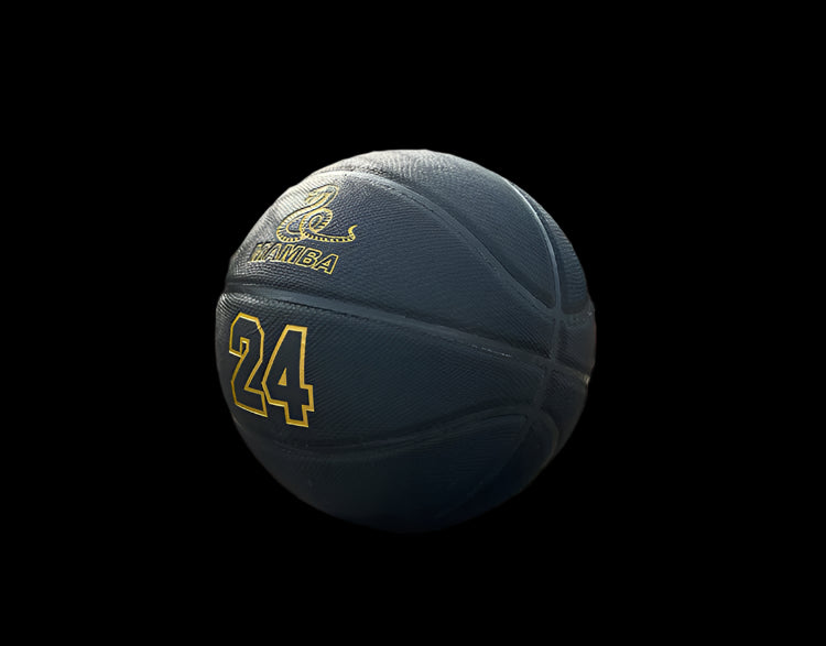 Mamba Mentality Dark Gold Basketball