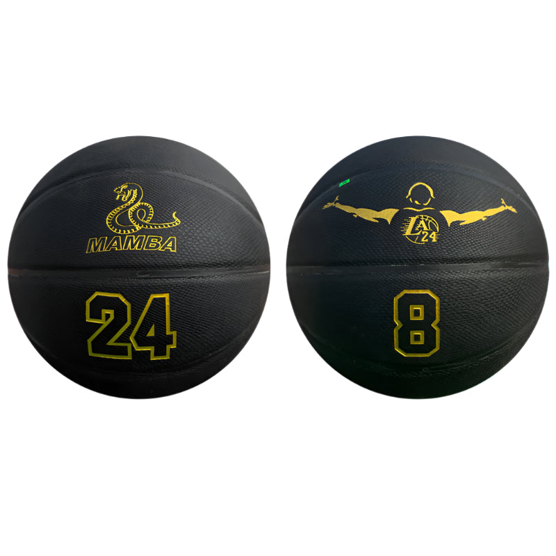 Mamba Mentality Dark Gold Basketball