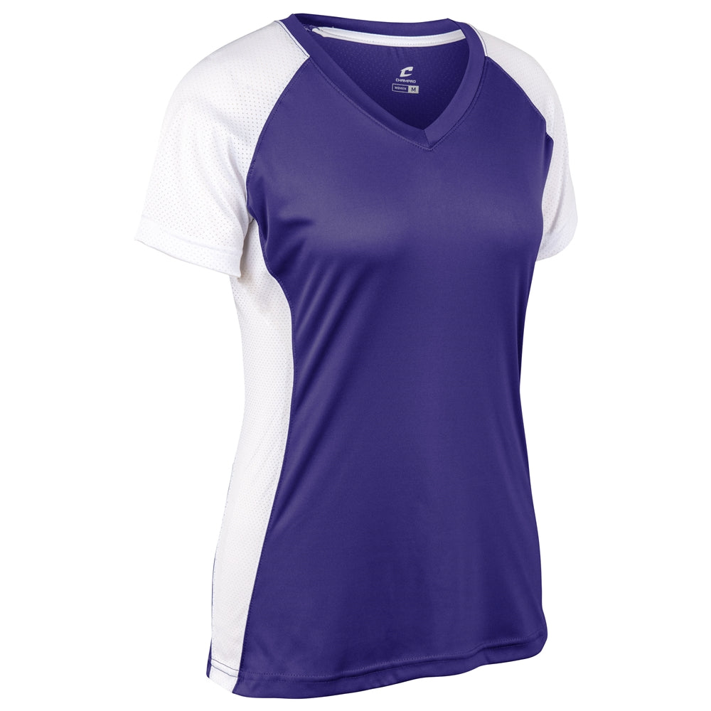 Girl's Infinite V-Neck SS Jersey