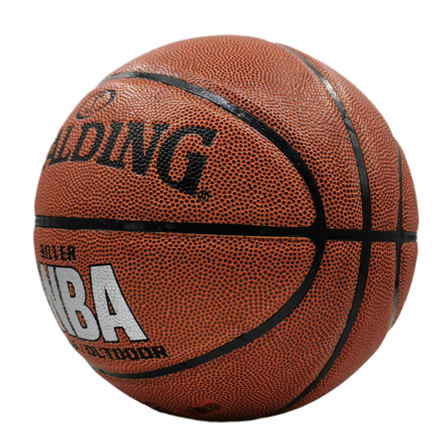 Spalding Basketball Silver NBA logo