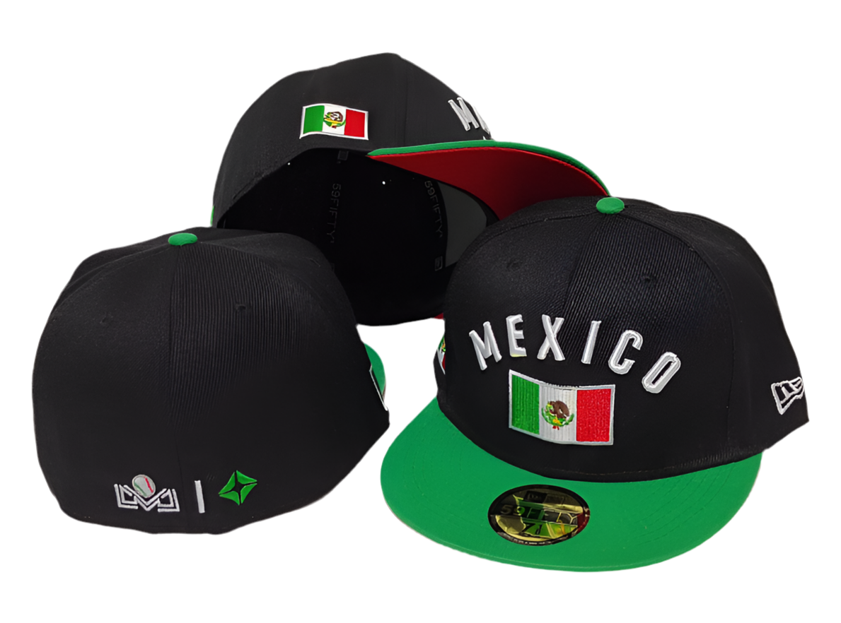 Mexico Fitted Caps