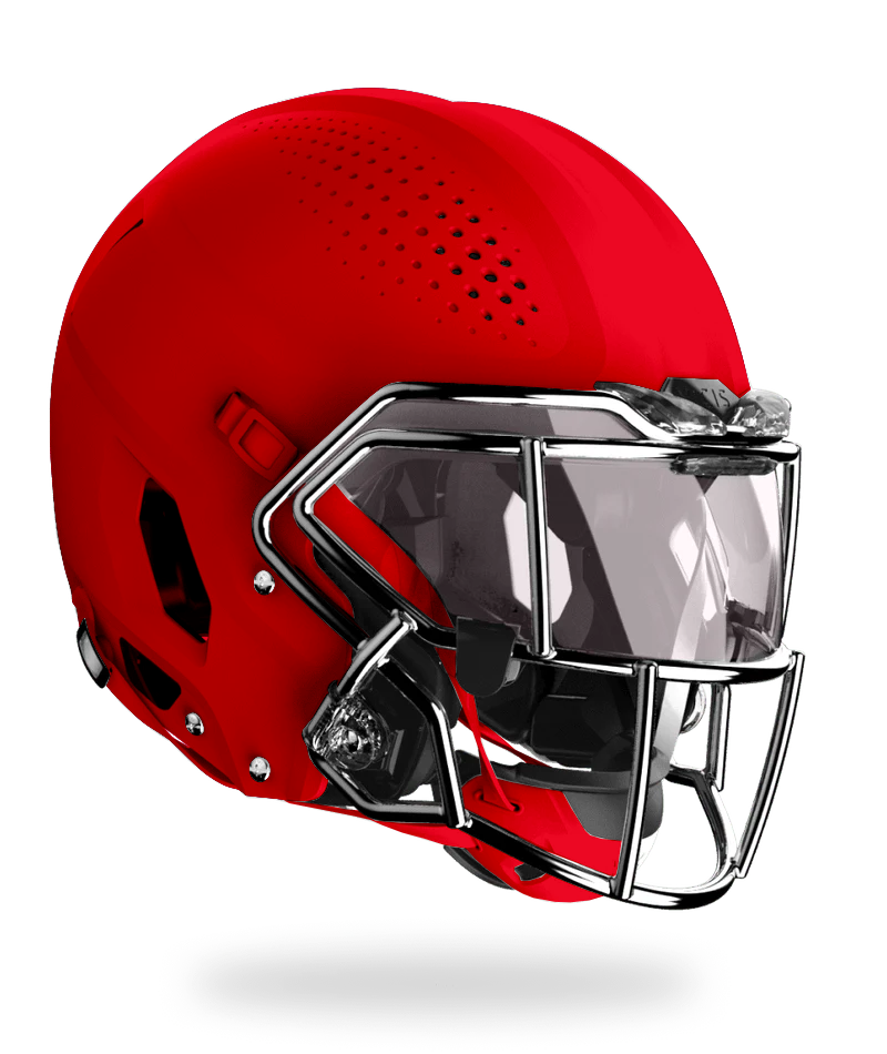 Vicis Zero2 Elite Youth Football Helmet with Titanium Facemask & Oakley Eye Shield- Matte Colors