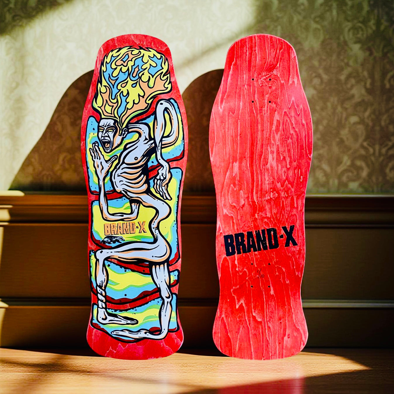 Rubberman 10"x30.25" Limited Edition Deck HAND-PAINTED (1 of 10)