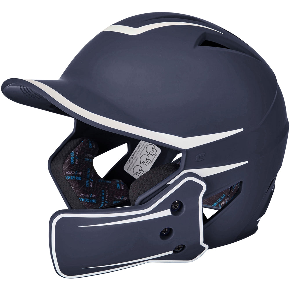 HX Legend Plus 2-Tone Baseball Helmet w/Flap