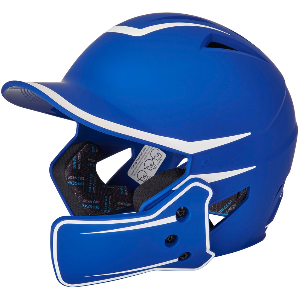 HX Legend Plus 2-Tone Baseball Helmet w/Flap