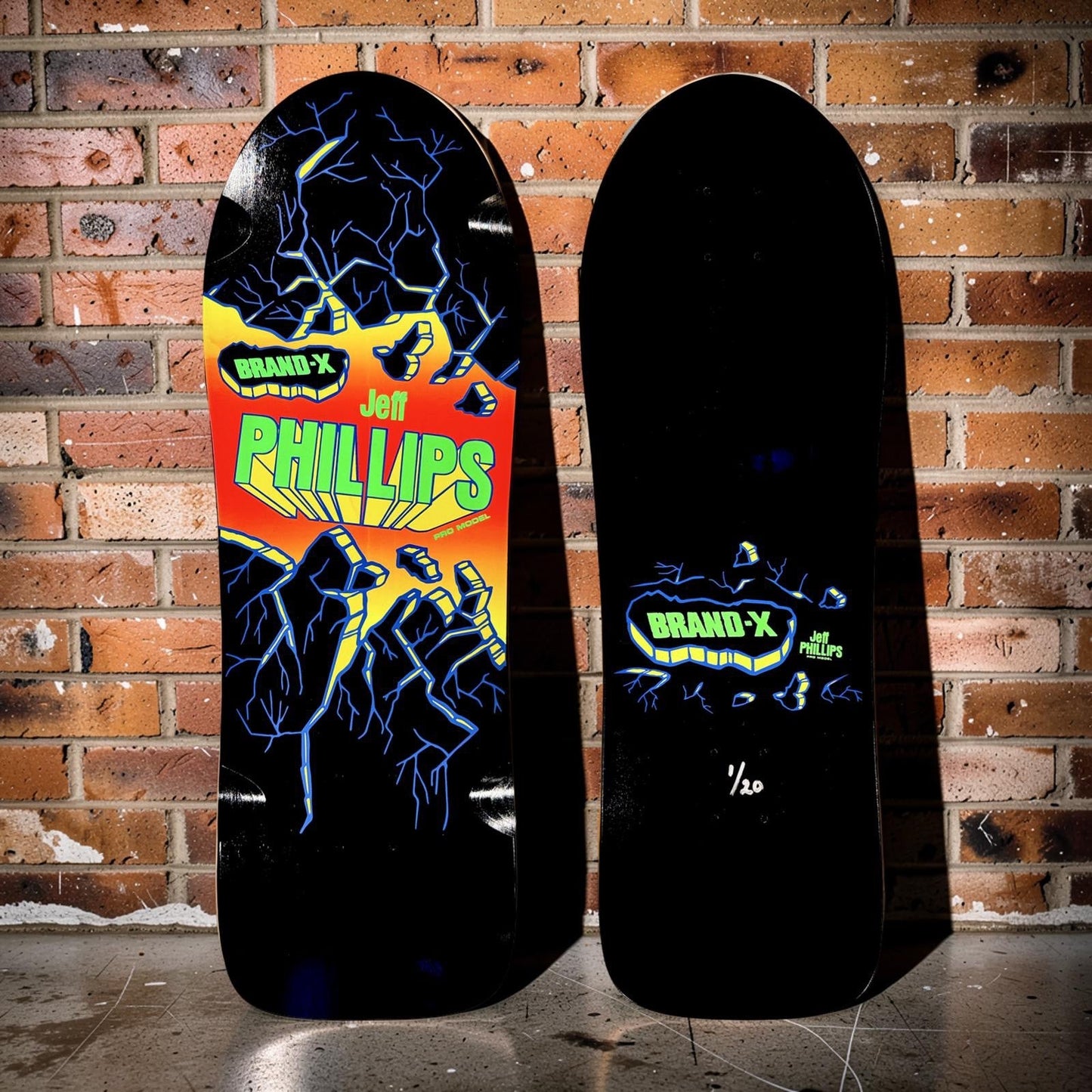 Jeff Phillips BREAKOUT Limited Edition Series, HAND-PAINTED Deck (1 of 20)