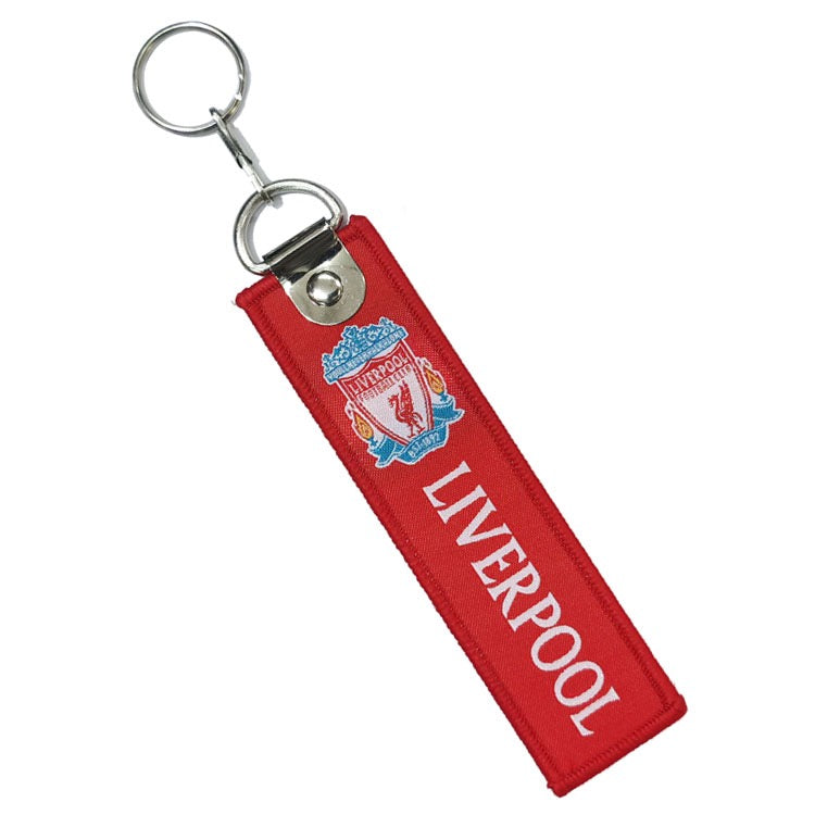 Liverpool Fc fabric keychain