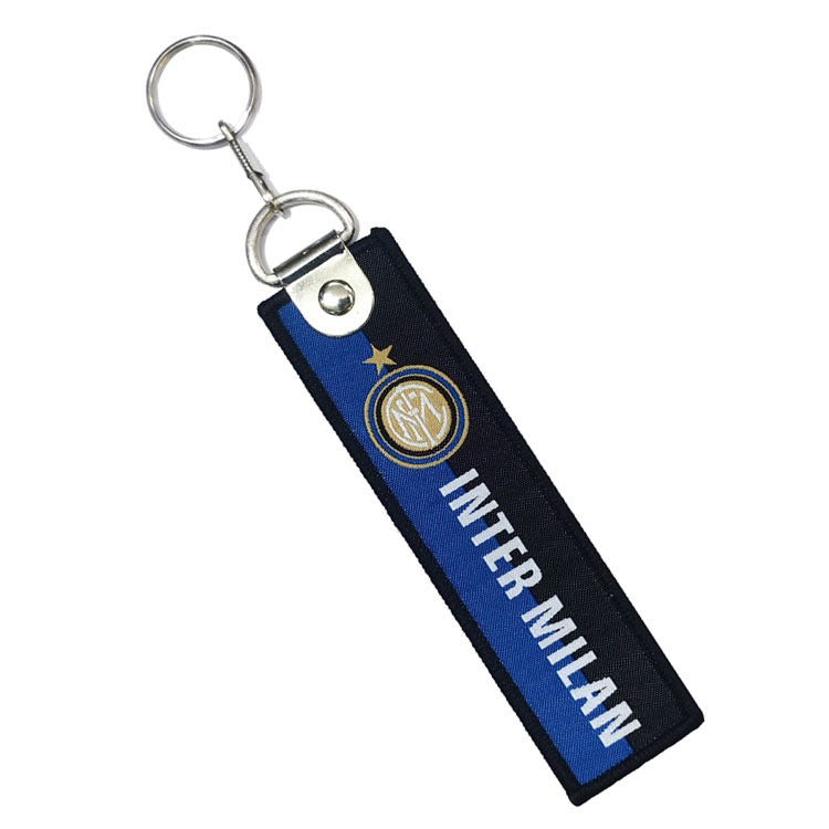 Soccer/Football fabric keychain