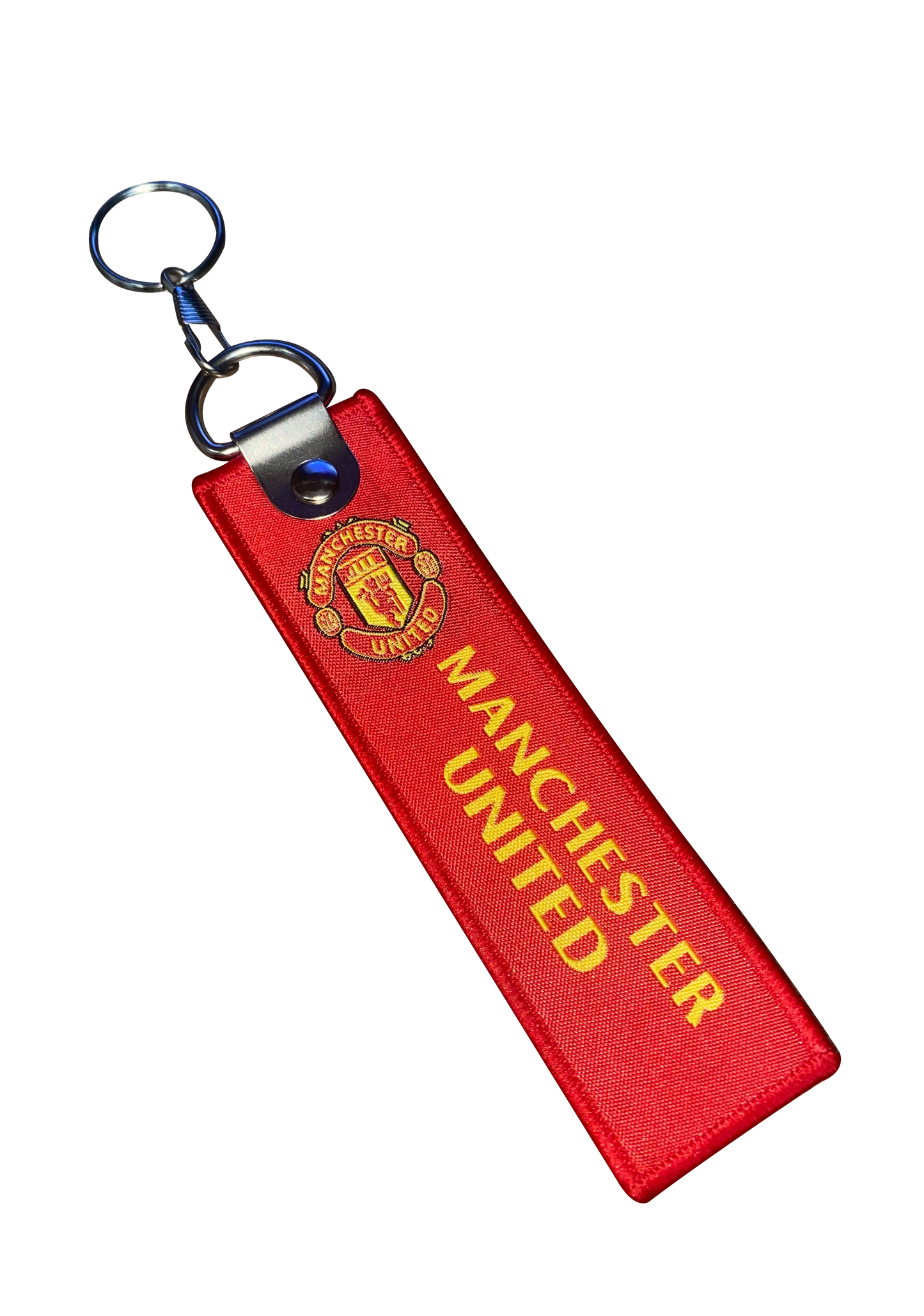 Manchester United fabric keychain