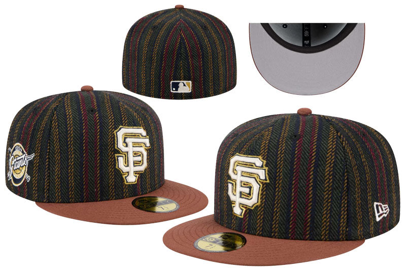 MLB Teams Vintage Herringbone 59FIFTY Fitted