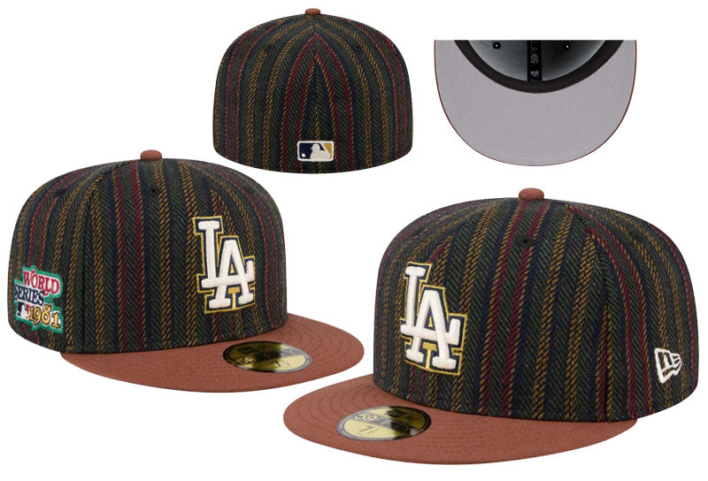 MLB Teams Vintage Herringbone 59FIFTY Fitted