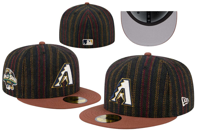 MLB Teams Vintage Herringbone 59FIFTY Fitted