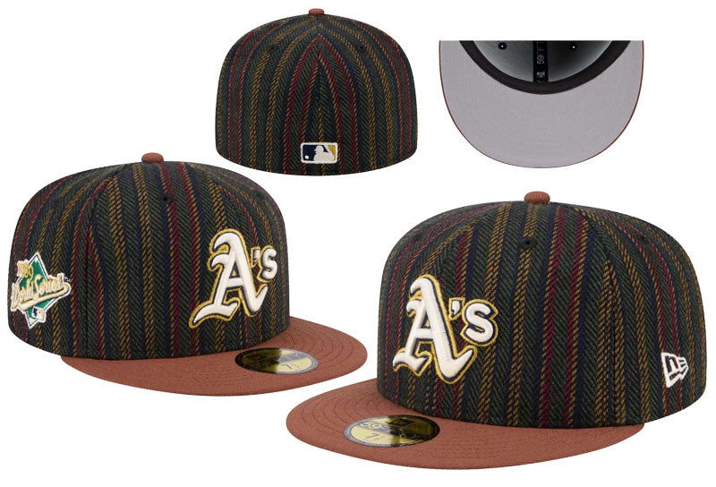 MLB Teams Vintage Herringbone 59FIFTY Fitted