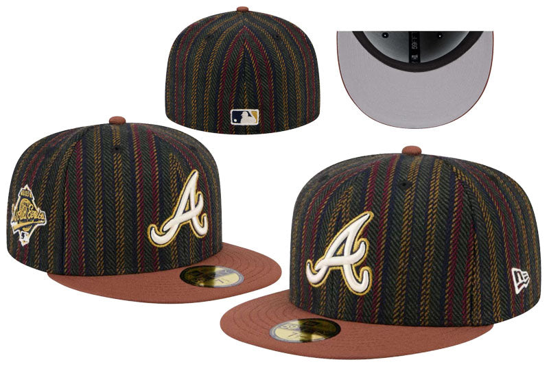 MLB Teams Vintage Herringbone 59FIFTY Fitted