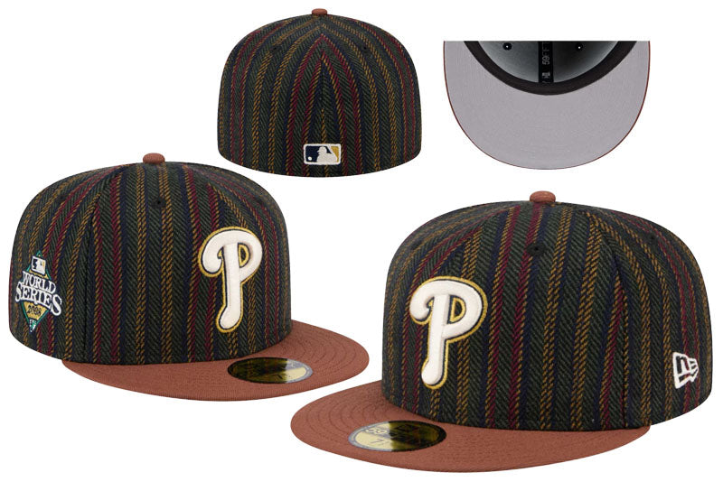 MLB Teams Vintage Herringbone 59FIFTY Fitted