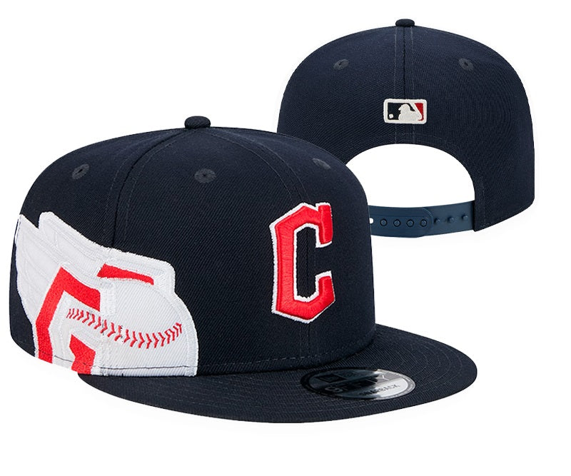 Cleveland Guardians New Era Royal Player Replica 9FORTY Adjustable Hats