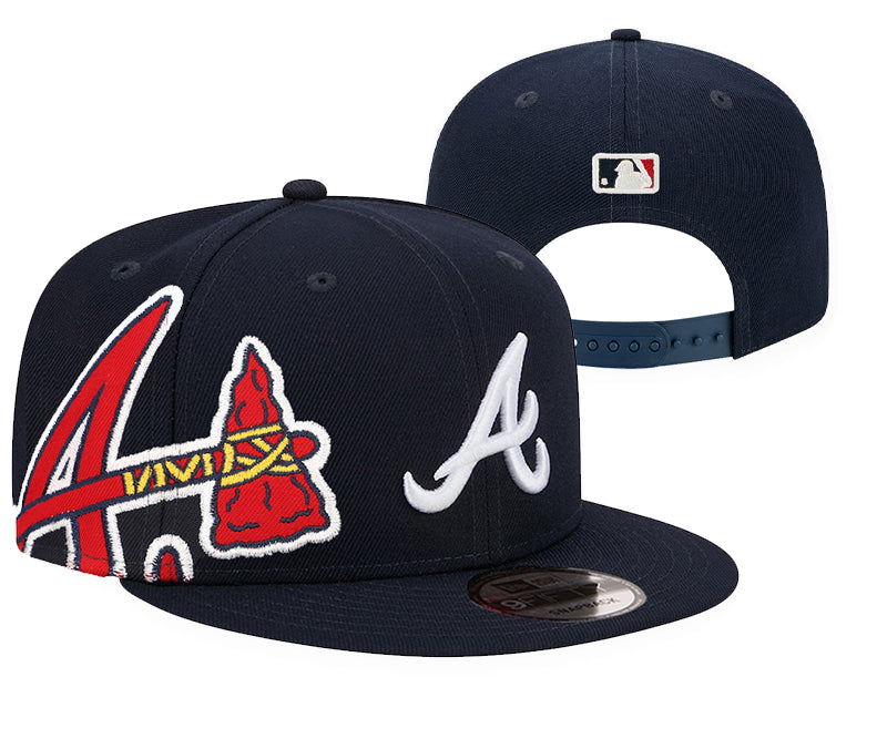 Atlanta Braves New Era Royal Player Replica 9FORTY Adjustable Hats