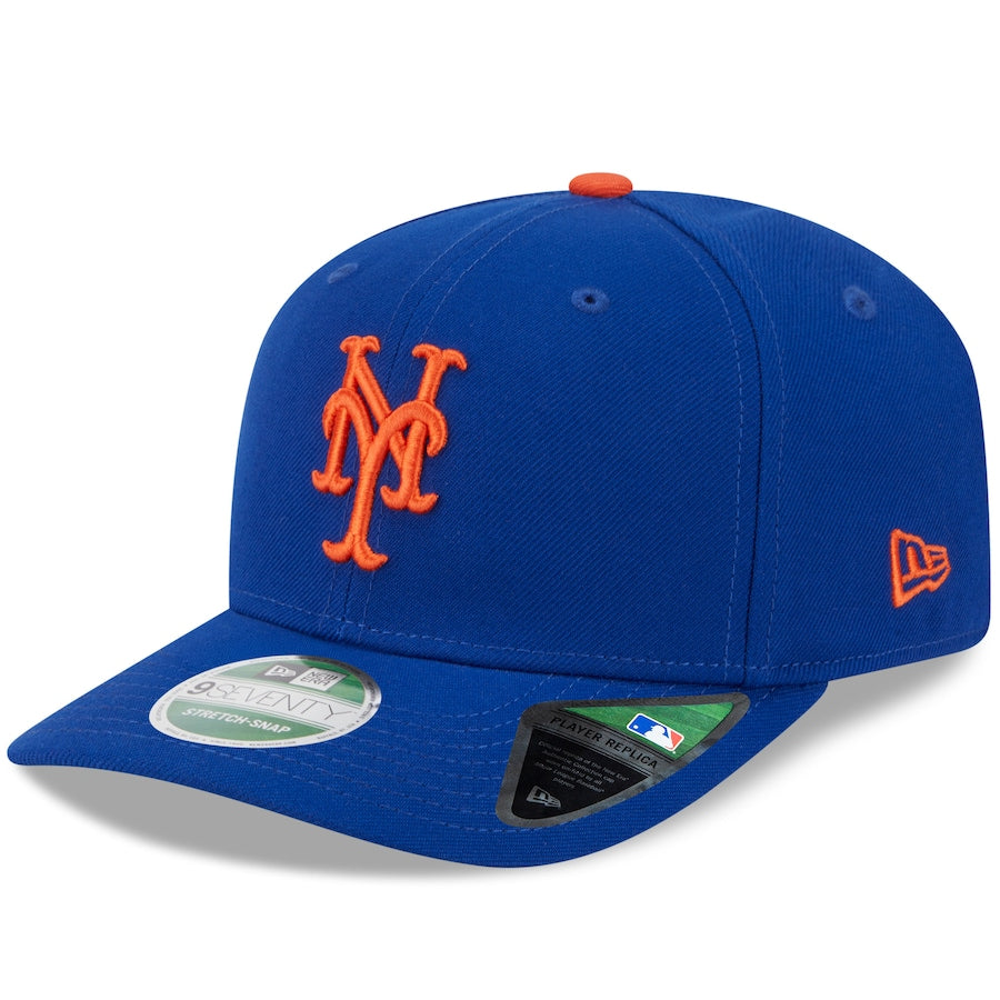 New York Mets New Era Royal Player Replica 9FORTY Adjustable Hats