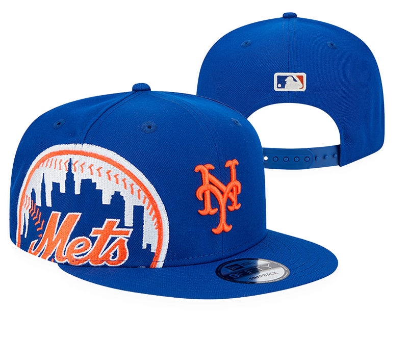 New York Mets New Era Royal Player Replica 9FORTY Adjustable Hats