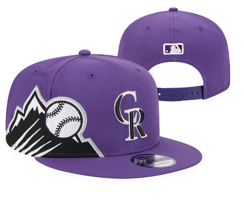 Colorado Rockies New Era Royal Player Replica 9FORTY Adjustable Hats