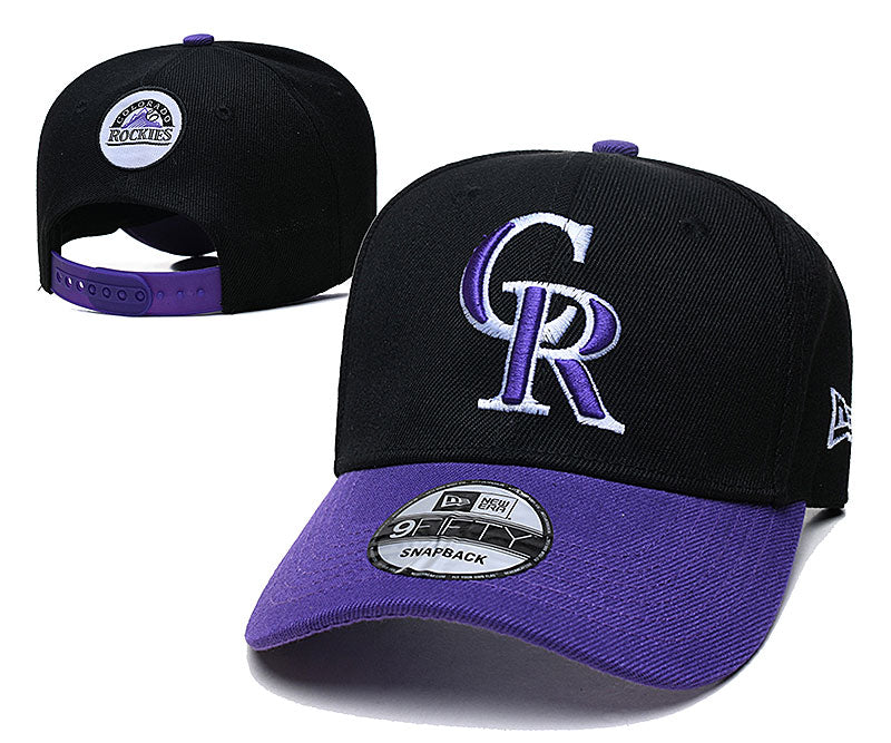 Colorado Rockies New Era Royal Player Replica 9FORTY Adjustable Hats