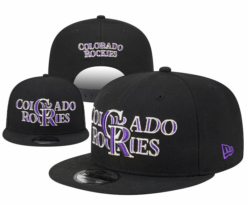 Colorado Rockies New Era Royal Player Replica 9FORTY Adjustable Hats