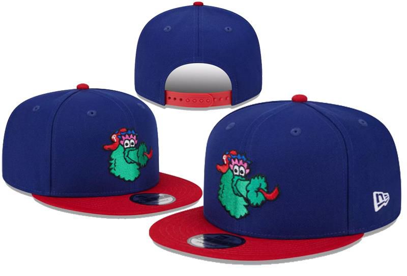 Philadelphia Phillies New Era Royal Player Replica 9FORTY Adjustable Hats