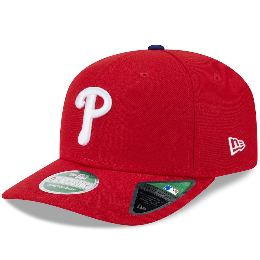 Philadelphia Phillies New Era Royal Player Replica 9FORTY Adjustable Hats