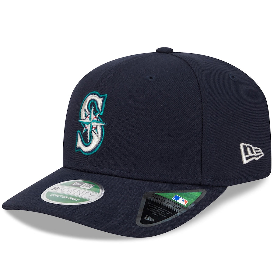 Seattle Mariners New Era Royal Player Replica 9FORTY Adjustable Hats