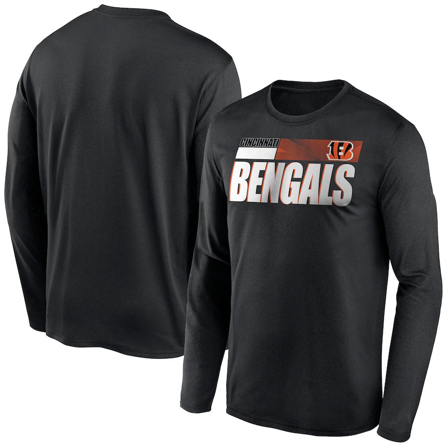 Cincinnati Bengals New Era Combine Authentic Split Line Long Sleeve