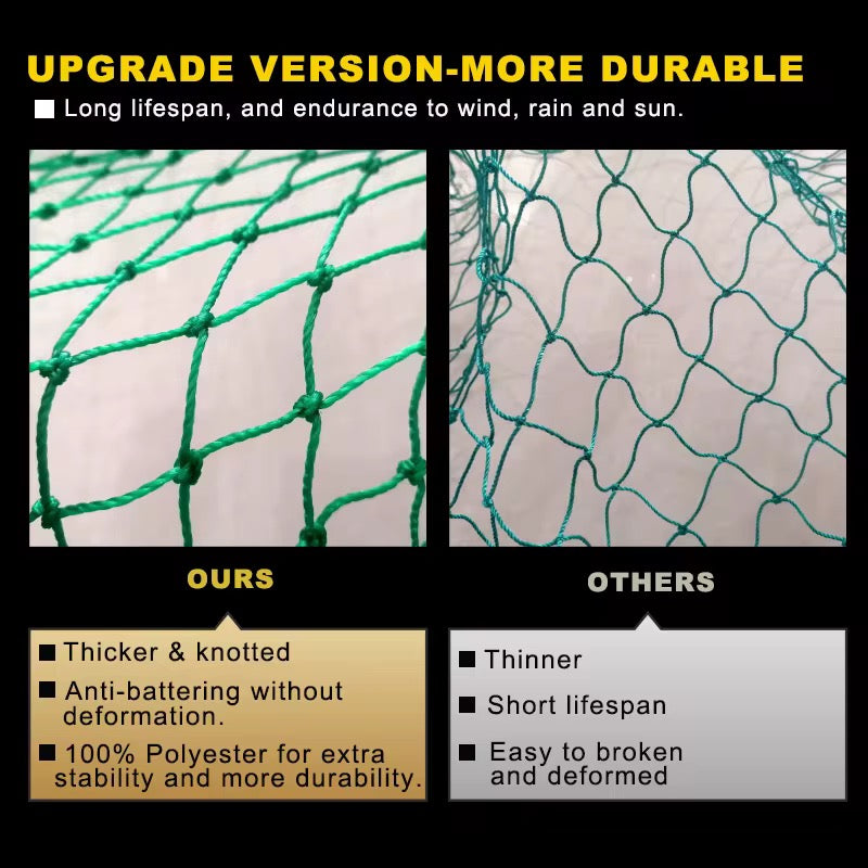 CCA SPORTSWEAR Golf Cage 10x10x10Ft training practice net