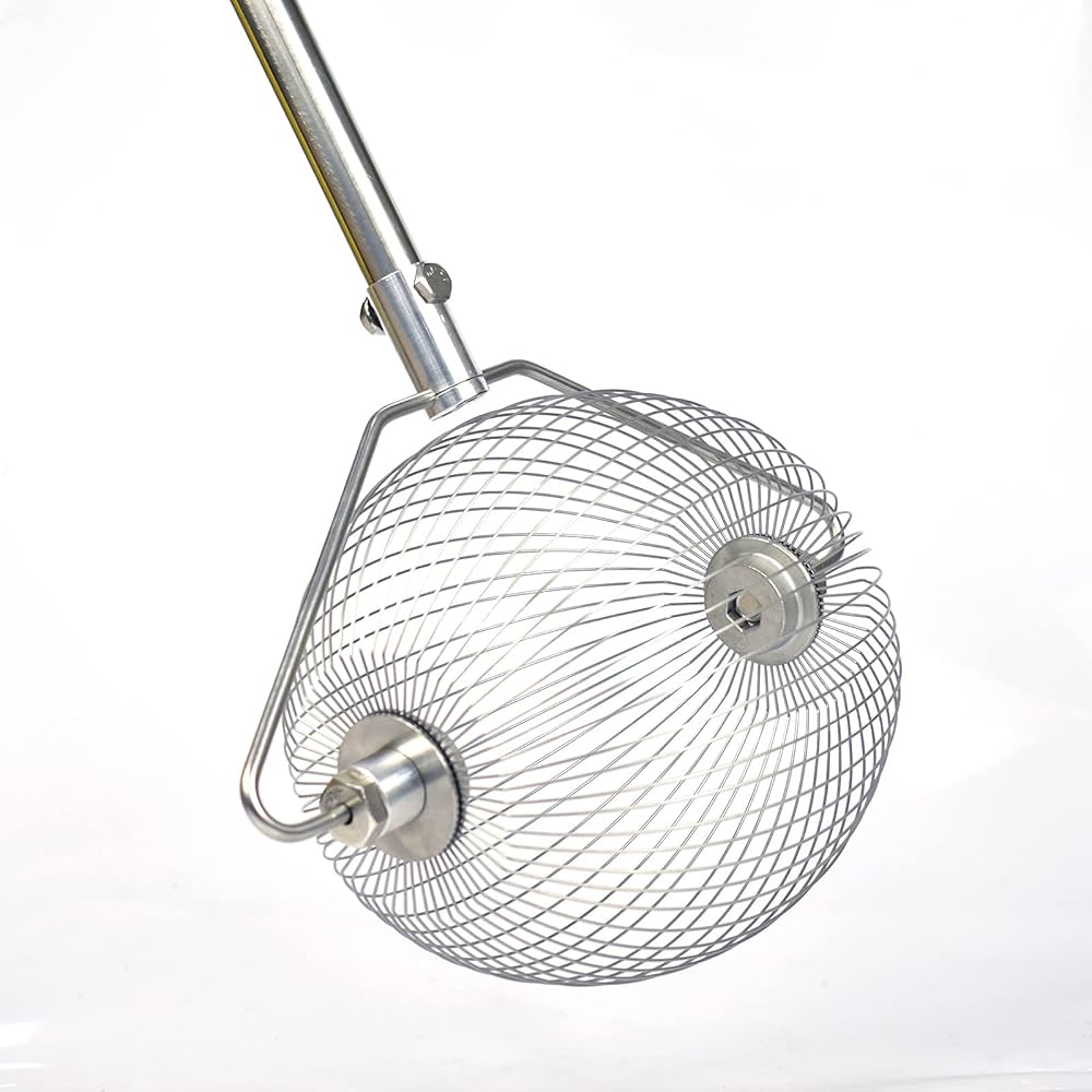 Golf Ball Collector Picker Upper Table Tennis Ball Retriever Hold Up to 40 Balls