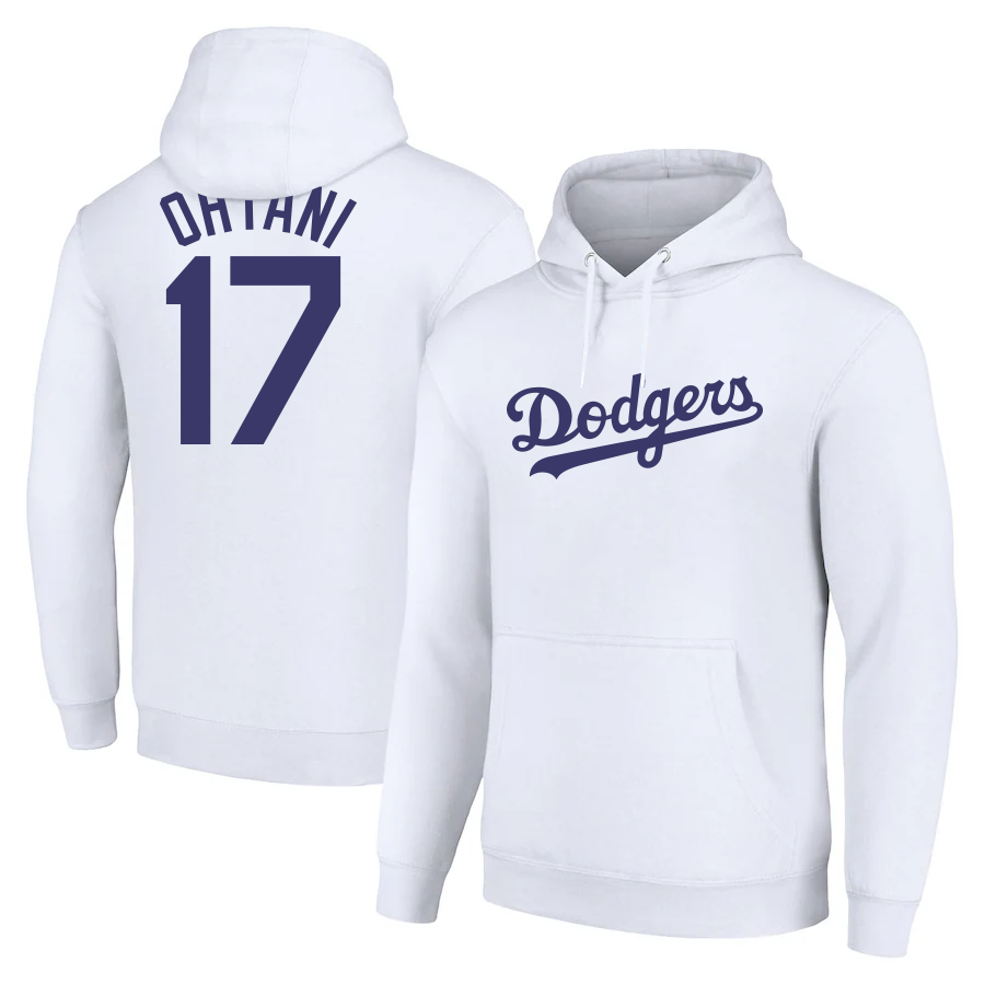 Shohei Ohtani Shohei Ohtani Los Angeles Dodgers Name & Number Pullover Hoodie