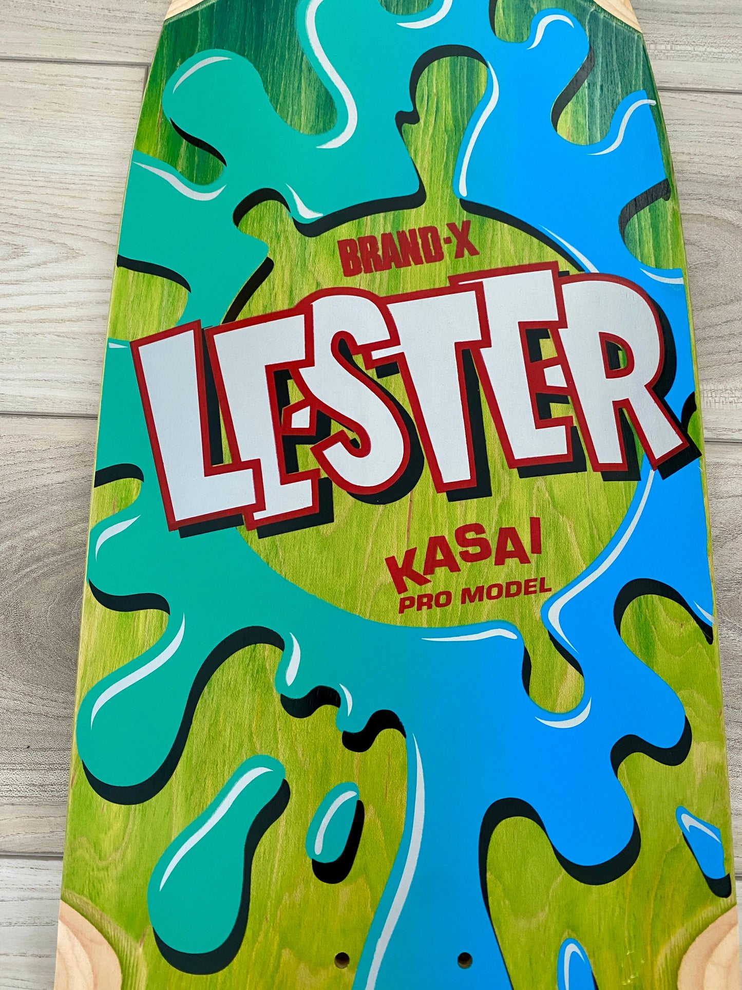 Lester Kasai 10”x30” Double Fade, Limited Edition, HAND PAINTED Deck (1 of 20)