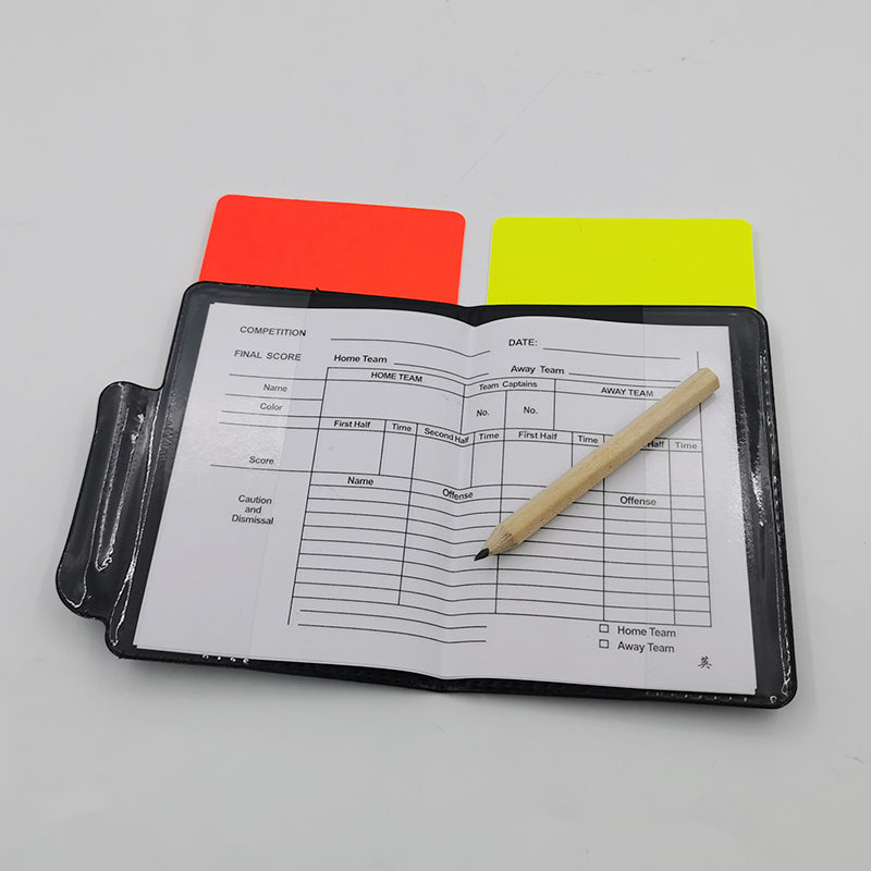 Soccer & Rugby Referee’s Association Match Booking Cards & Wallet