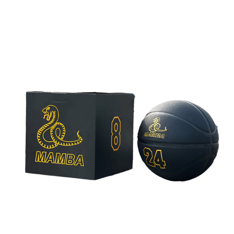 Mamba Mentality Dark Gold Basketball