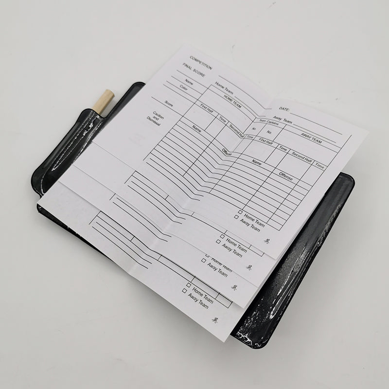 Soccer & Rugby Referee’s Association Match Booking Cards & Wallet