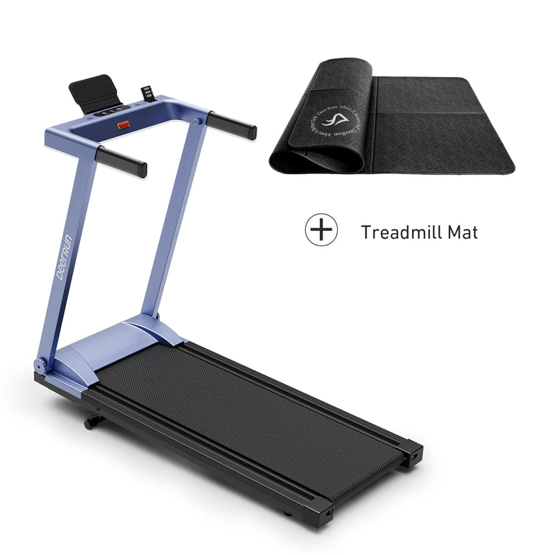 DeerRun A1 Pro Move+ 6% Incline Foldable Treadmill——Upgraded Chip & NFC Support | 350Lbs, 10mph