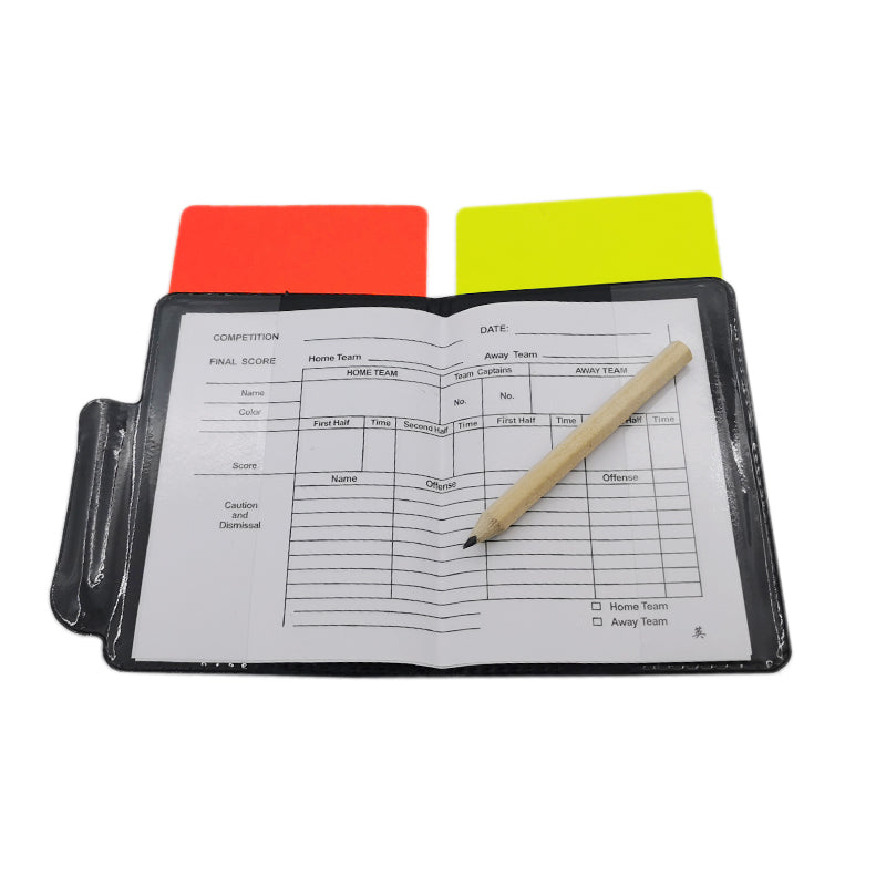 Soccer & Rugby Referee’s Association Match Booking Cards & Wallet