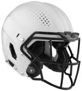 American football helmets
