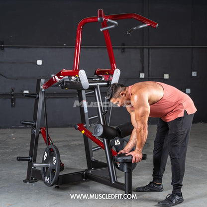 Power Leverage V2 Rotary Lat Pulldown – Iso-Lateral Commercial Gym Machine