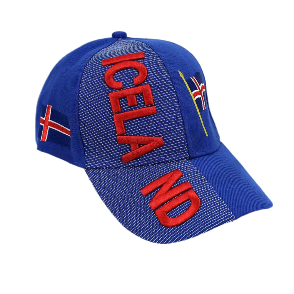 International Country Velcro Strap Caps